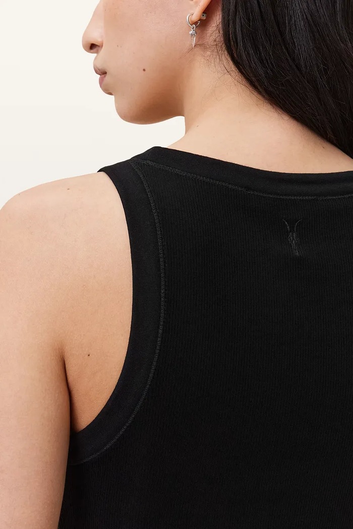 Ruházat AllSaints top RINA W235JB fekete