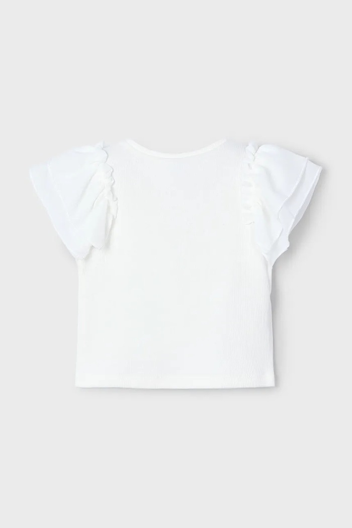 Fete Mayoral Bluza copii 3013.6L.Mini.PPYA alb