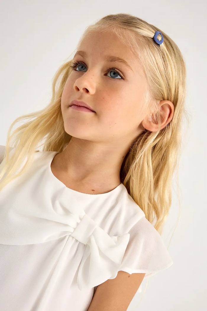 Mayoral bluza copii alb 3182.6B.Mini.PPYA