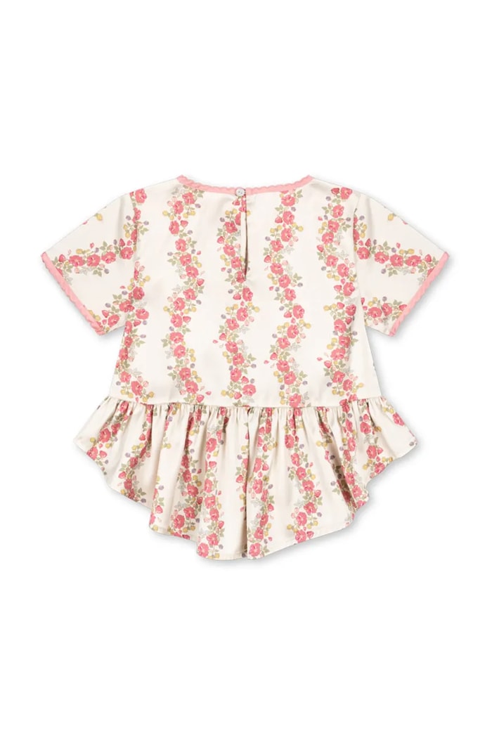 Deklice Otroška Majica Konges Sløjd SHEENY BLOUSE KS102428 bež