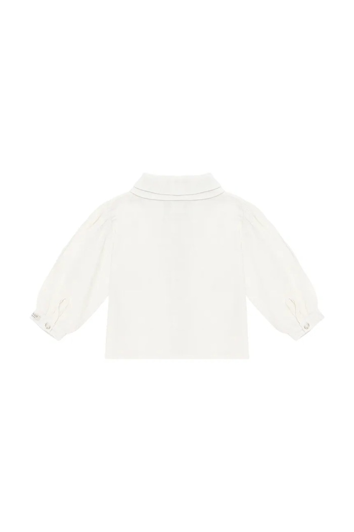 Dětská lněná halenka Donsje Anoeche Linen Blouse 4094600.68.92 bílá SS25