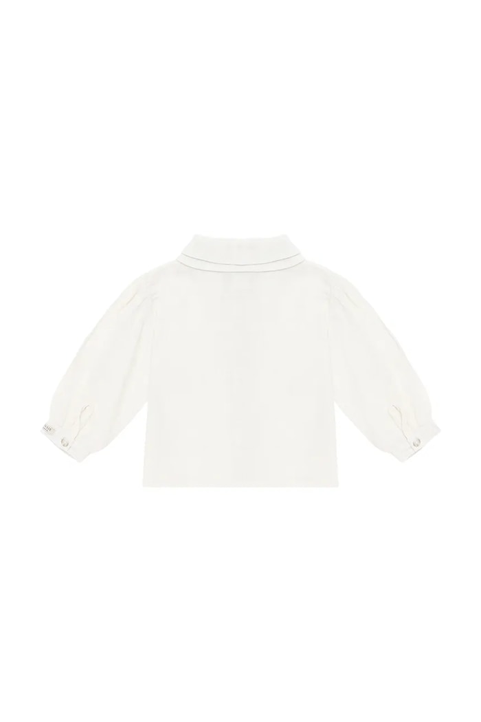 Dětská lněná halenka Donsje Anoeche Linen Blouse 4094600.68.92 bílá SS25