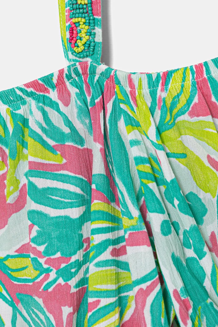 Dziewczynka United Colors of Benetton Bluzka dziecięca 5UIACH00F.G.Seasonal turkusowy