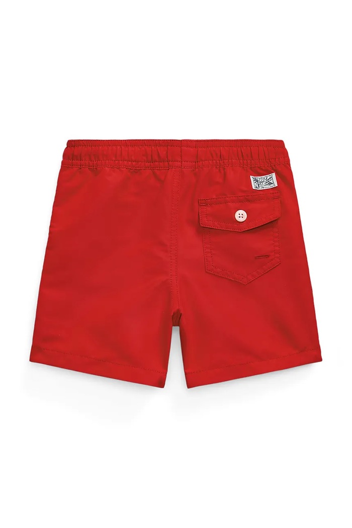 Detské plavkové šortky Polo Ralph Lauren 322957810001 červená SS26