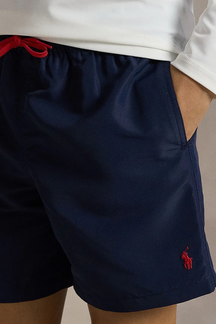 Detské plavkové šortky Polo Ralph Lauren 323957810002 tmavomodrá