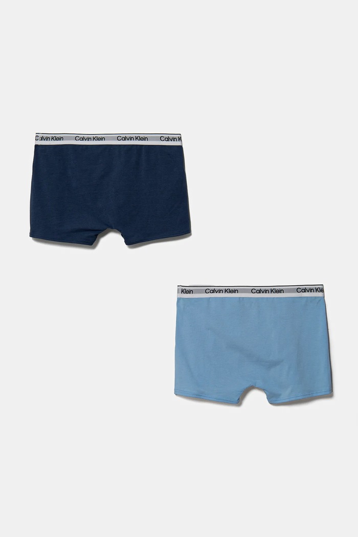 Детски боксерки Calvin Klein Underwear (2 броя) B70B700506.PPYA тъмносин SS25