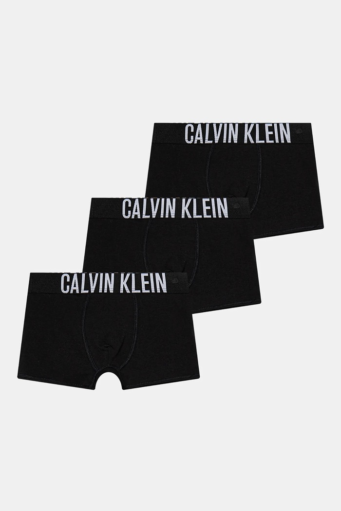 Dětské boxerky Calvin Klein Underwear 3-pack přiléhavé boxerky černá B70B700510.PPYA
