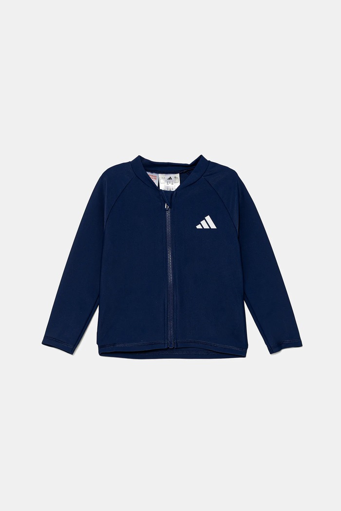 Dječja majica dugih rukava za kupanje adidas Performance mornarsko plava JI7350