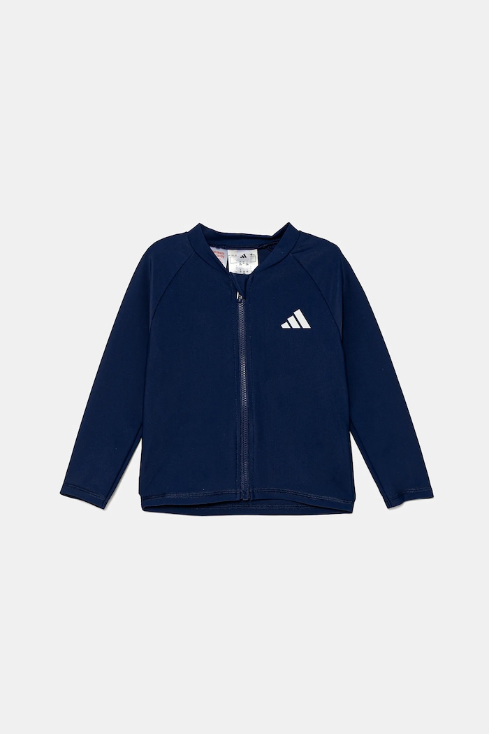 Dječja majica dugih rukava za kupanje adidas Performance mornarsko plava JI7350