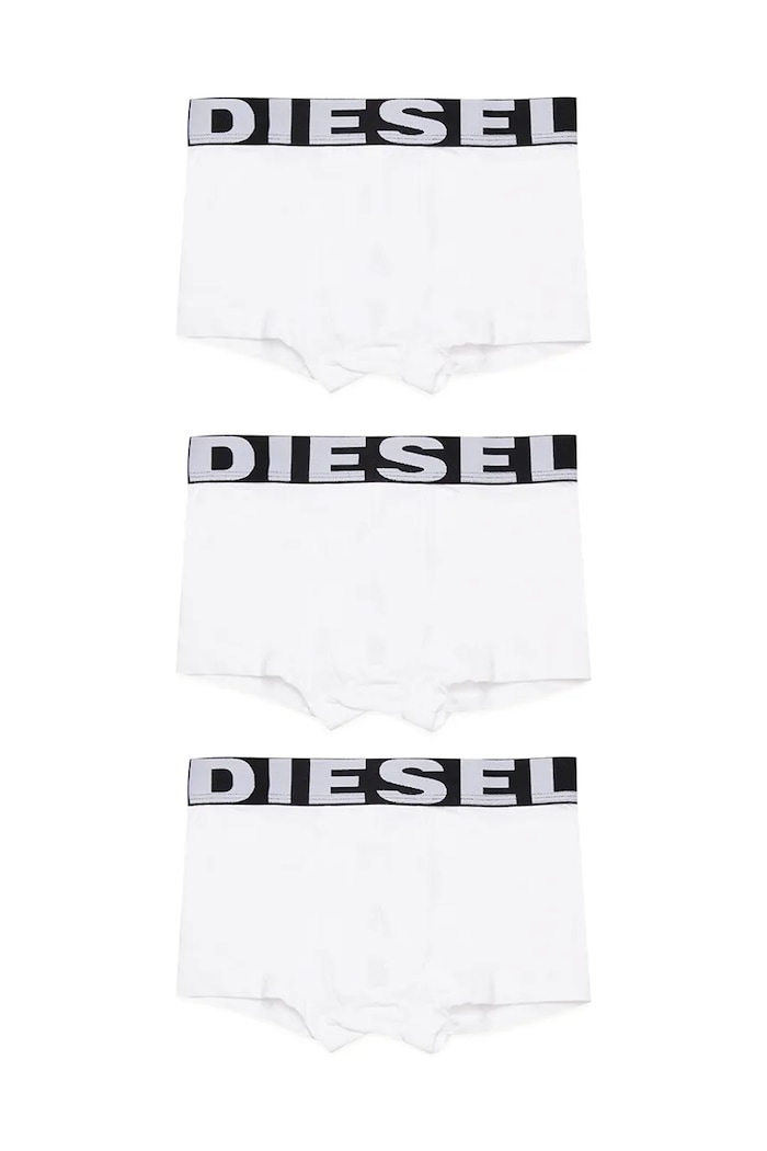 Dječje bokserice Diesel UMBX-UPARRYTHREEPACK-DSL UND SHORT 3-pack print bijela J01911.KYAYJ