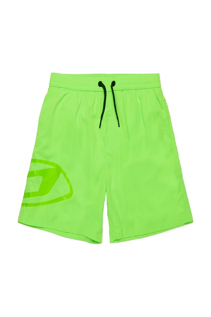 Dětské plavkové šortky Diesel MIPRUL SWIMSUIT J02293 zelená SS25