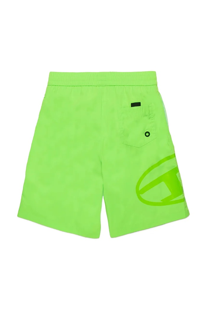 CHLAPEC Dětské plavkové šortky Diesel MIPRUL SWIMSUIT J02293 zelená