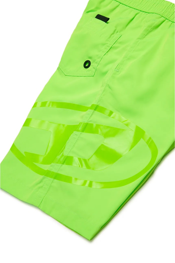 Dětské plavkové šortky Diesel MIPRUL SWIMSUIT J02293 zelená