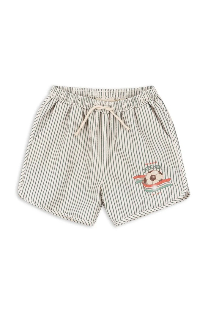 Konges Sløjd szorty kąpielowe dziecięce SEER ASNOU SWIMSHORTS KS103345 niebieski SS25