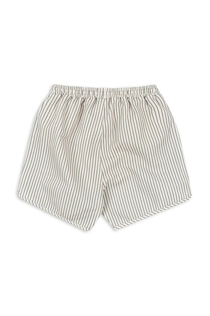 Chłopiec Konges Sløjd szorty kąpielowe dziecięce SEER ASNOU SWIMSHORTS KS103345 niebieski