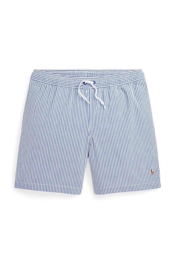 Detské plavkové šortky Polo Ralph Lauren Planet friendly modrá 323934598002