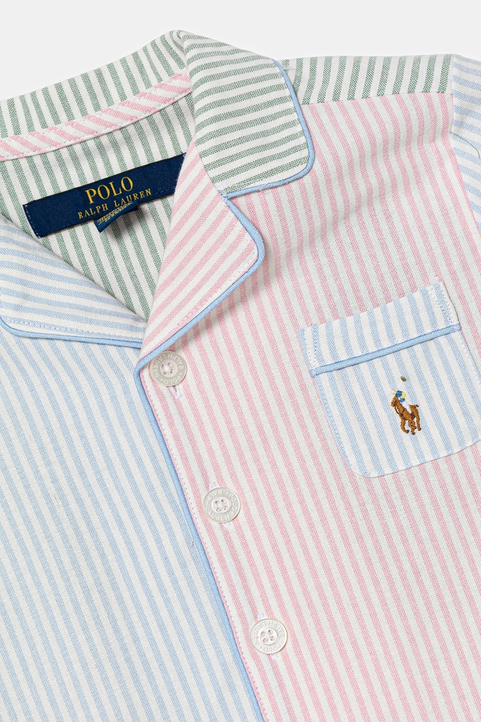 Αγορίστικα Polo Ralph Lauren Παιδικές βαμβακερές πιτζάμες Polo Ralph Lauren 9P0221 μπλε