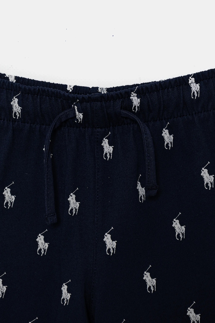 Polo Ralph Lauren gyerek pamut pizsama sötétkék 9P0250