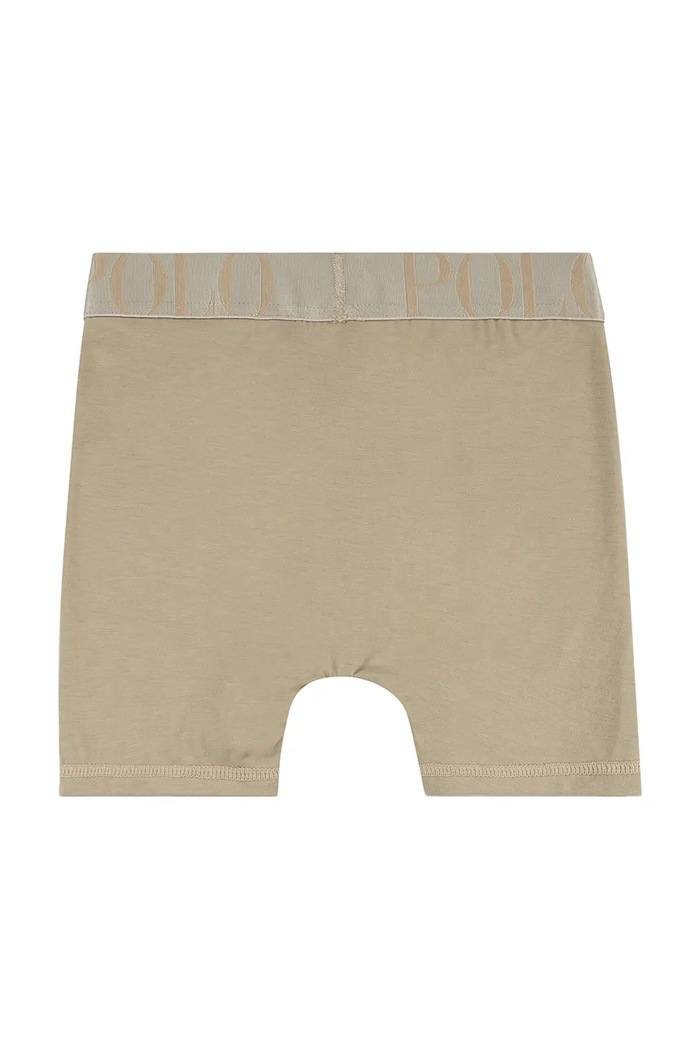 Dětské bavlněné boxerky Polo Ralph Lauren 3-pack béžová 9P5035