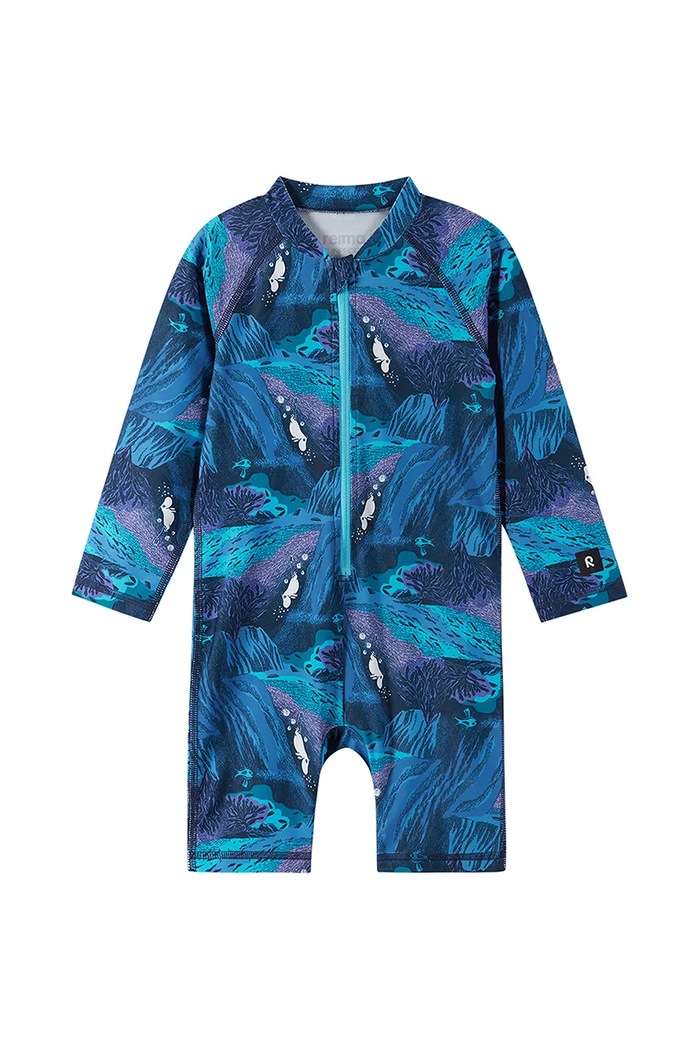 Дитячий купальник Reima Moomin Sandig 5200357A.PPYA темно-синій SS25