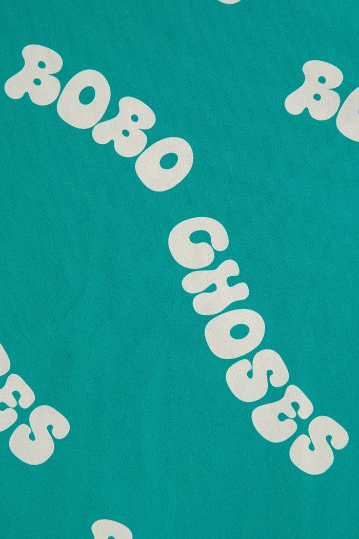 Dječaci Dječja majica dugih rukava za kupanje Bobo Choses Wavy 125AC111 tirkizna