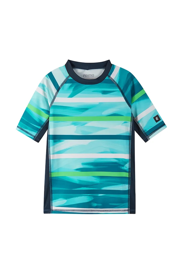 Reima tricou de înot pentru copii Uiva albastru 5200149E.PPYA
