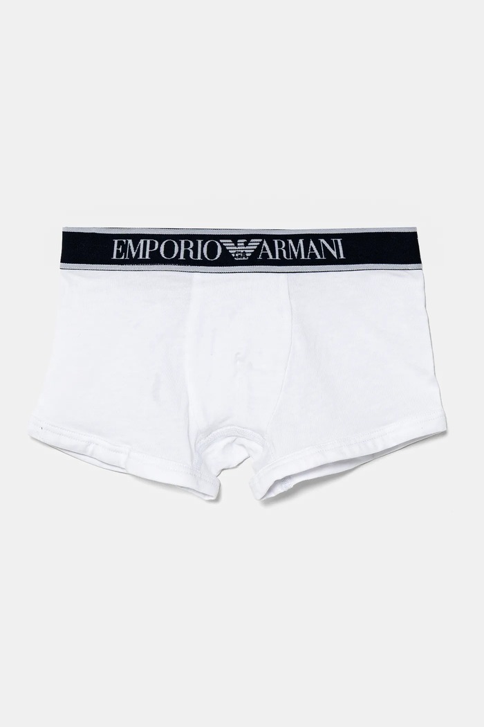 Detské boxerky Emporio Armani 2-pak EB000488.AF16036 tmavomodrá SS25