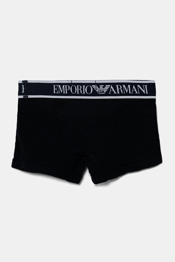 Chlapec Detské boxerky Emporio Armani 2-pak EB000488.AF16036 tmavomodrá