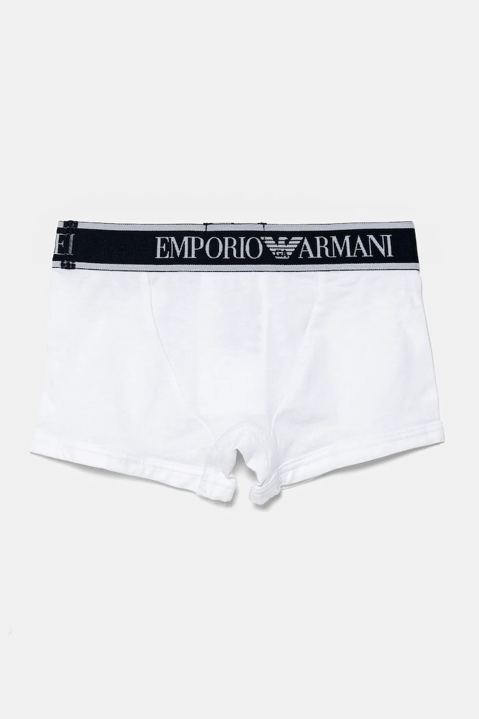 Detské boxerky Emporio Armani 2-pak tmavomodrá EB000488.AF16036