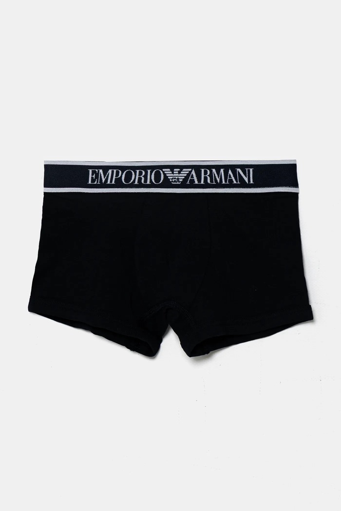 Detské boxerky Emporio Armani 2-pak EB000488.AF16036 tmavomodrá