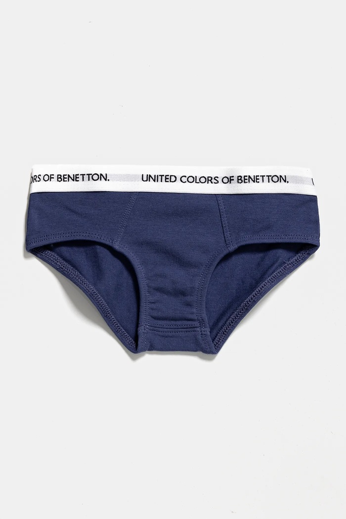United Colors of Benetton slipy dziecięce 2-pack 3OP80S484.G.Season.PPYA zielony SS25