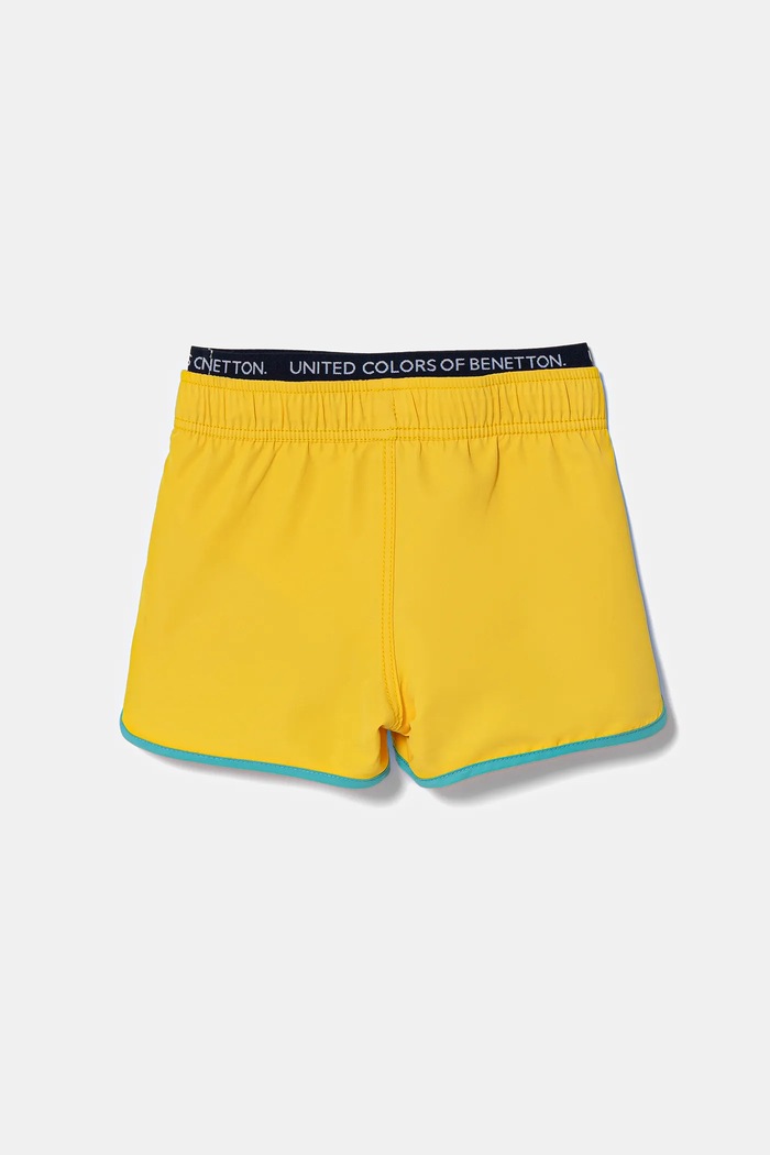 Detské plavkové šortky United Colors of Benetton 5JD00X00R.G.Seasonal žltá SS25