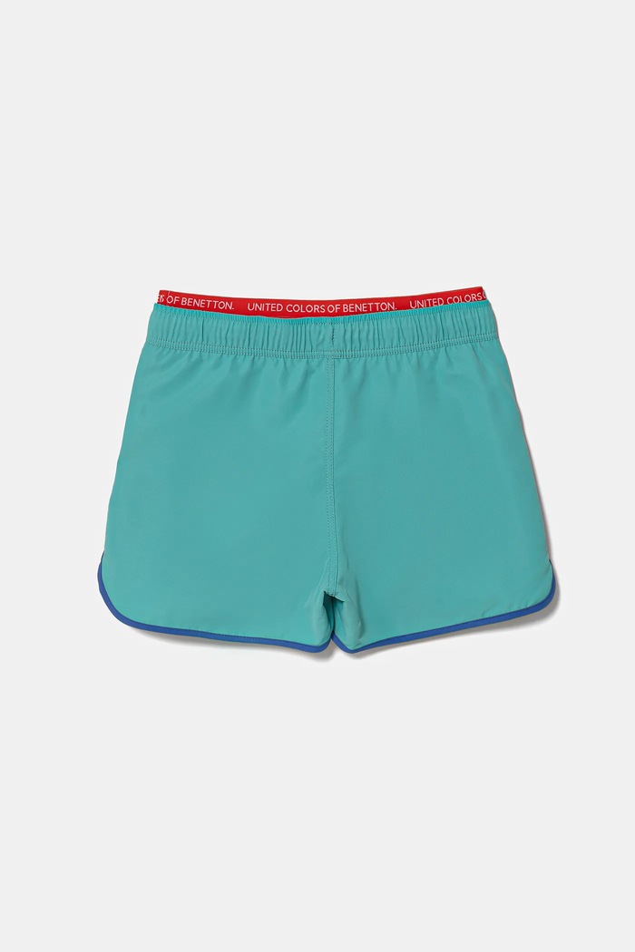Dětské plavkové šortky United Colors of Benetton 5JD00X00R.G.Seasonal tyrkysová SS25