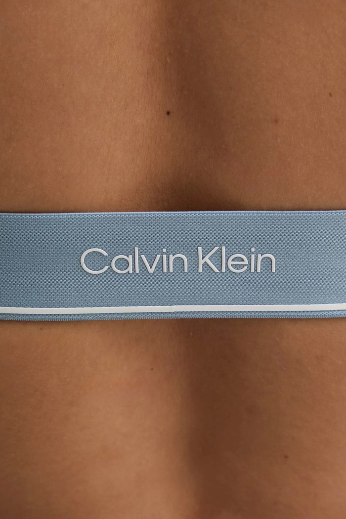 Calvin Klein jednoczęściowy strój kąpielowy niebieski KW0KW02733