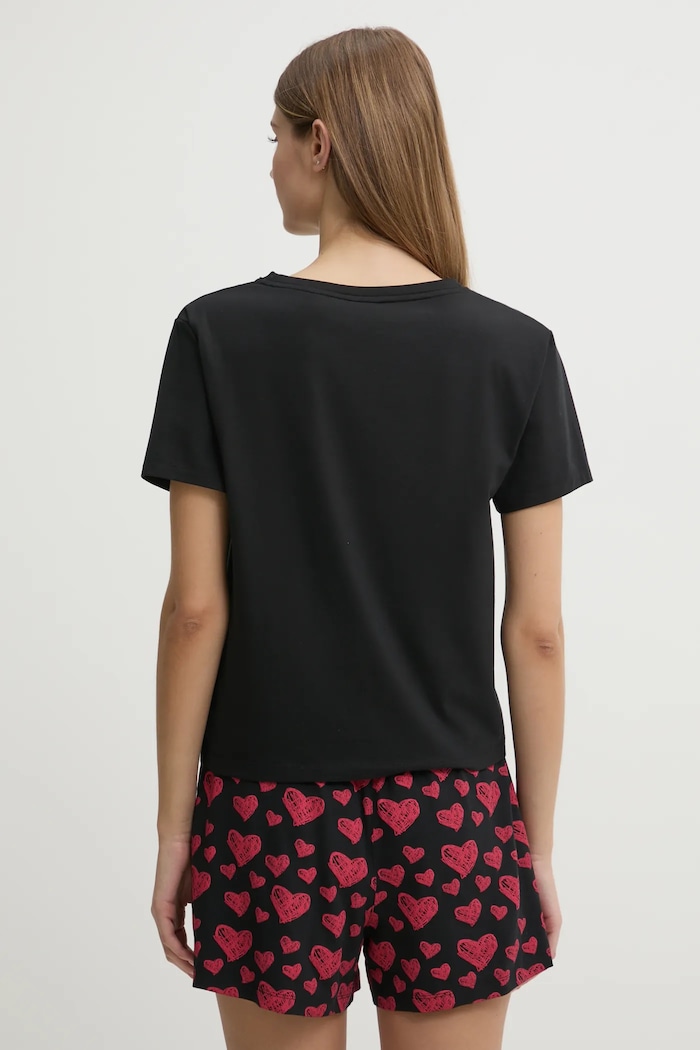 Футболка лаунж HUGO NIKKA_T-SHIRT 50534300 чёрный AW25