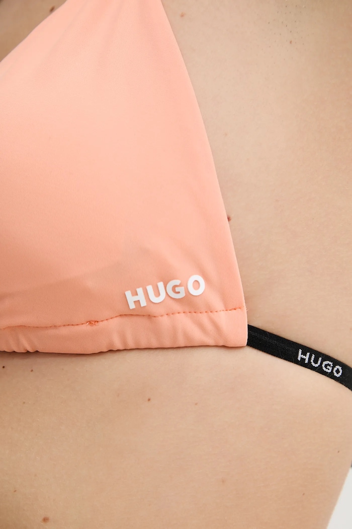 Купальний бюстгальтер HUGO PURE_TRIANGLE 50535772 помаранчевий
