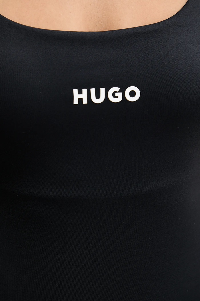 HUGO jednoczęściowy strój kąpielowy PURE_SWIMSUIT czarny 50535777