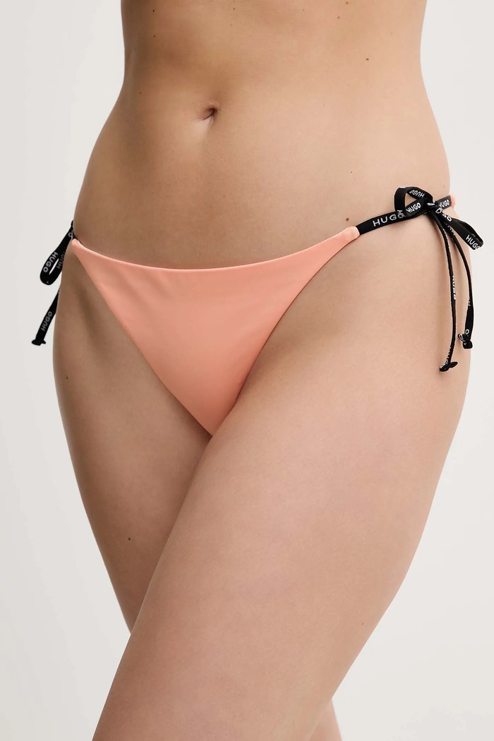 Купальные трусы HUGO PURE_SIDE TIE низ оранжевый 50535795