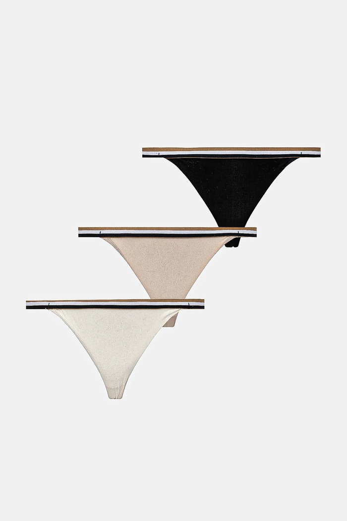 BOSS tanga 3-pack tanga bej 50535239