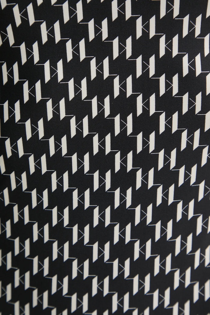 Enodelne kopalke Karl Lagerfeld črna A1W46043