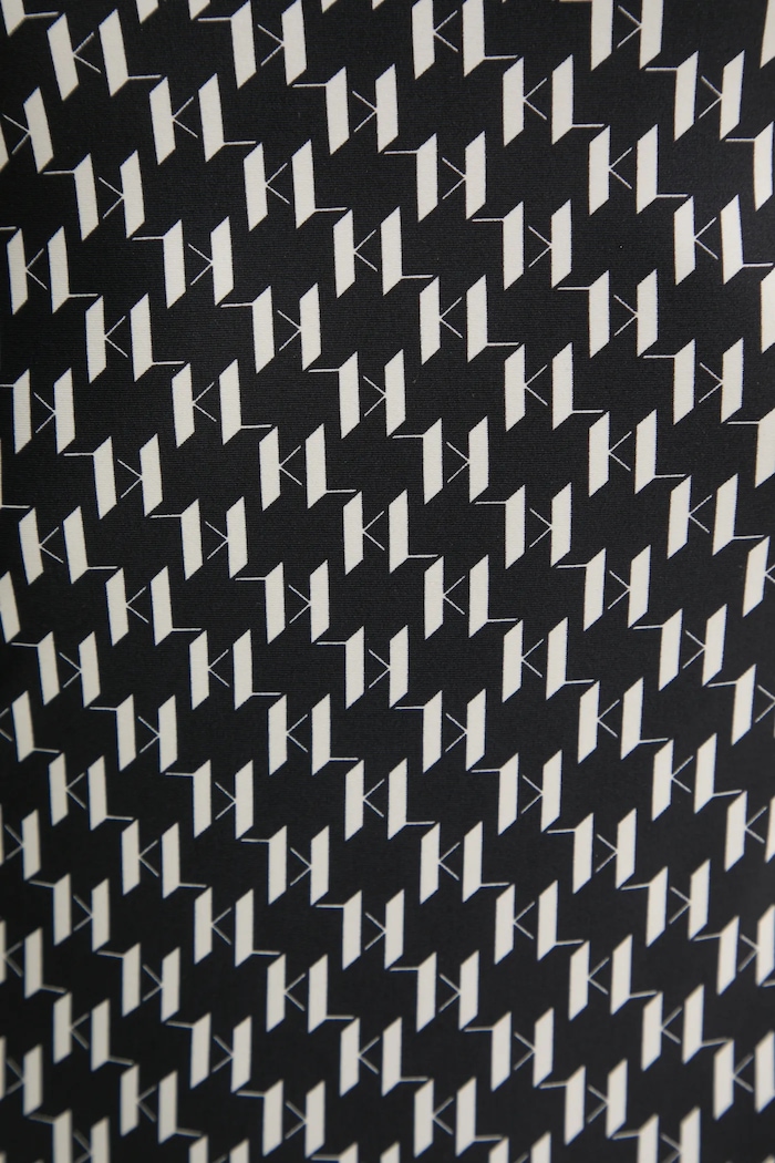 Enodelne kopalke Karl Lagerfeld črna A1W46043