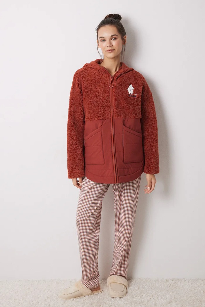 women'secret hálóköpeny MOOMIN 4418926 burgundia