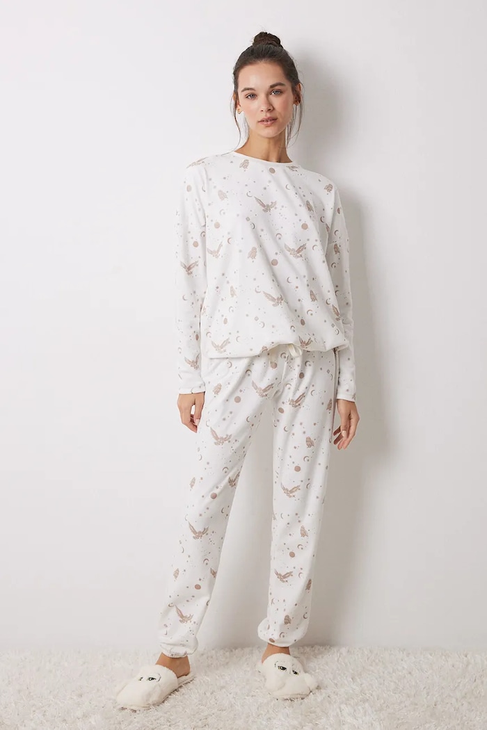 women'secret pizsama HARRY POTTER mintás bézs 3138640