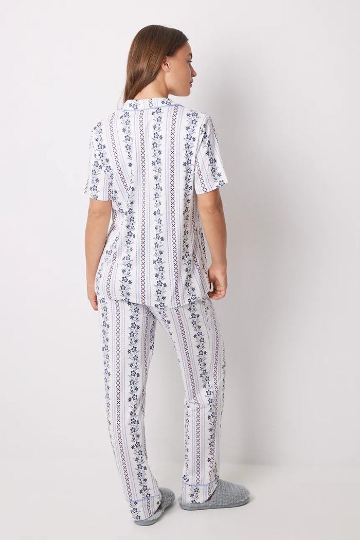 Oblečenie Pyžamo women'secret MIX AND MATCH HAMPTONS 4858813 béžová
