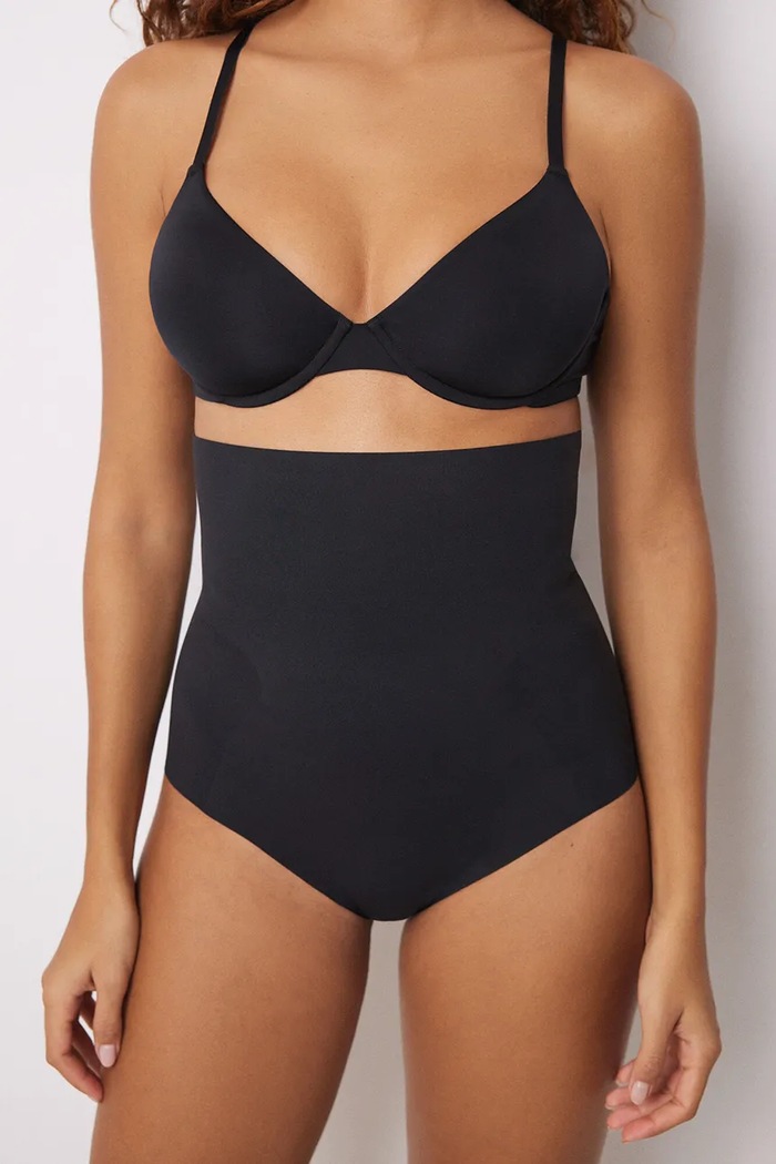 Tvarující kalhotky women'secret SHAPE MICRO BONDING 5182801 černá SS25