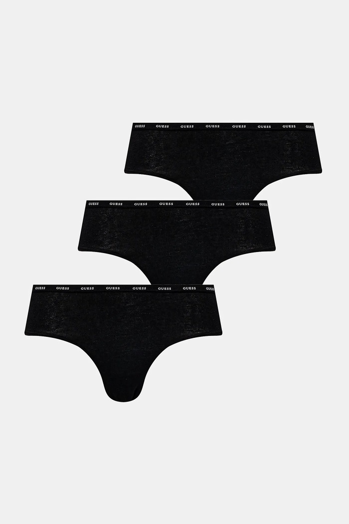 Kalhotky Guess 3-pack kalhotky černá O5RG12.K6YW1