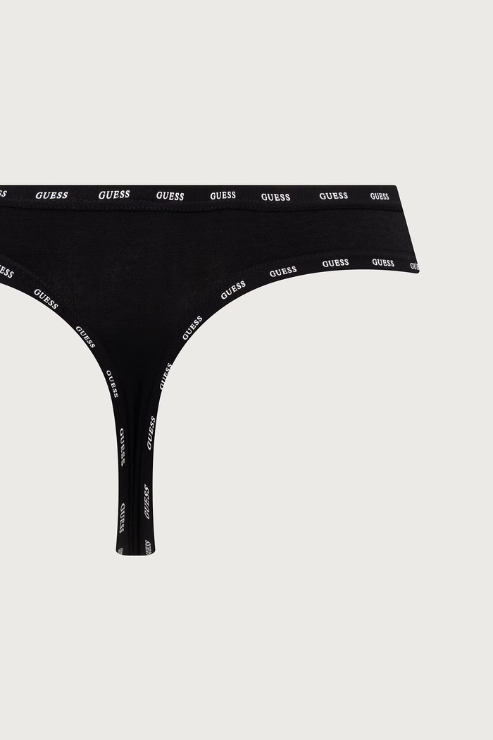 Stringi damskie bawełniane z elastanem 3-pack Guess O5RG13.K6YW1 multicolor