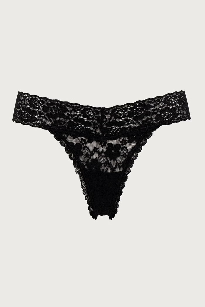 Guess Stringi damskie z bawełną 3-pack O5RG18.KC5L0 czarny SS26
