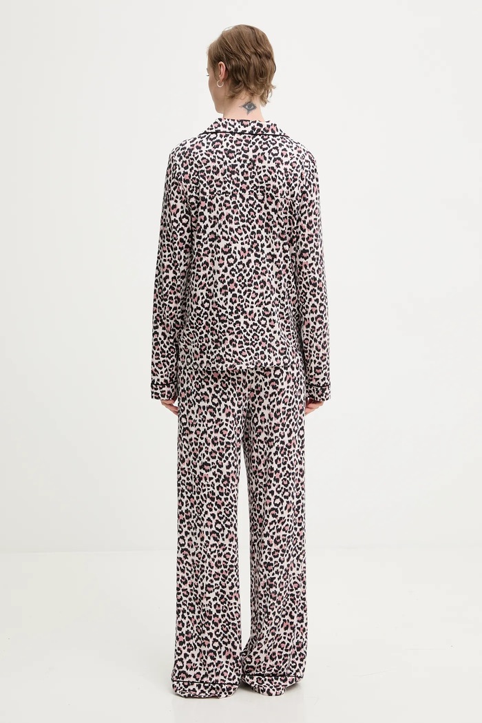 Guess pijama SASHA negru O5RX08.KCIN2