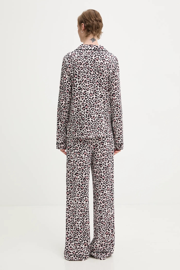 Guess pijama SASHA negru O5RX08.KCIN2